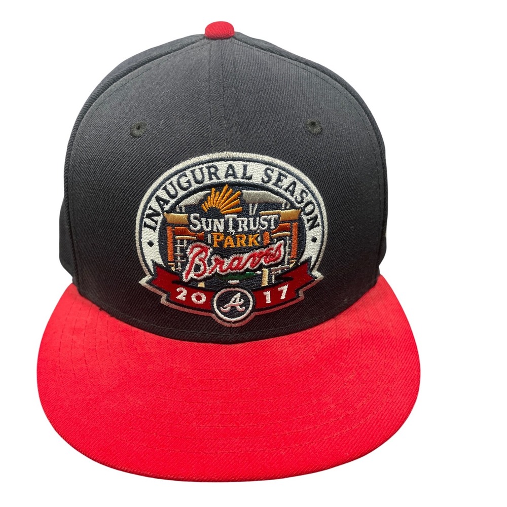 New Era 59FIFTY Atlanta Braves SunTrust Park Inaugural Season 2017 Hat 7 1/4